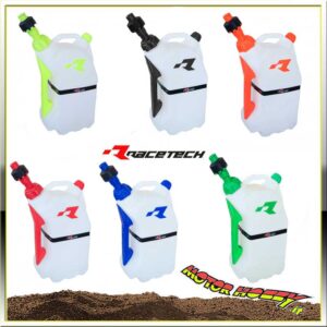 TANICA RIFORNIMENTO RAPIDO BENZINA RTECH 15 LITRI RACETECH VARI COLORI