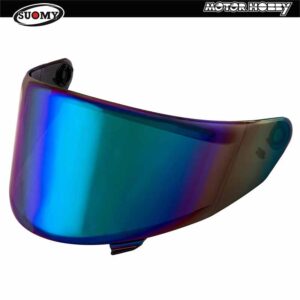 VISIERA ORIGINALE PER CASCO SUOMY TRACK-1 – TX-PRO – STELLAR 1 IRIDIUM BLU