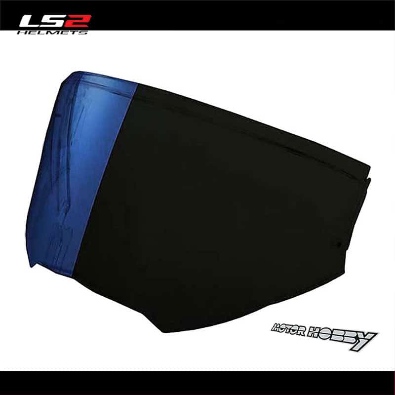VISIERA PER CASCO LS2 ADVANT CARBON ADVANT X A SPECCHIO IRIDIUM BLU