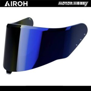 VISIERA PER CASCO AIROH MATRYX A SPECCHIO BLU PREDISPOSIZIONE PINLOCK