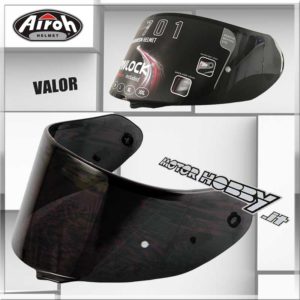 VISIERA ORIGINALE CASCO AIROH VALOR/ST 701/ST 501/SPARK ANTIGRAFFIO DARK SMOKE 05ST7FS