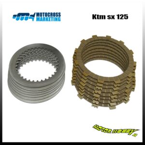 DISCHI FRIZIONE SUGHERO + ACCIAIO PER KTM SX 125 2019 - 2021