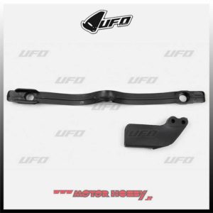 KIT CRUNA CATENA + SLITTA CATENA UFO KTM SX-SXF 97-06 EXC-EXCF 97-07 NERO