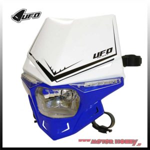 MASCHERINA PORTAFARO UFO STEALTH BICOLORE BIANCO BLU