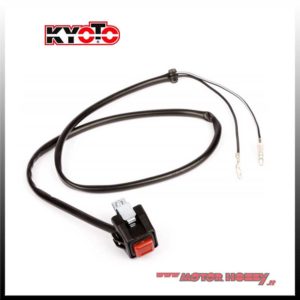 PULSANTE MASSA ONE ADATTABILE SUZUKI RM 80-85-125-250 NERO