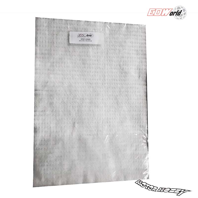 FOGLIO LANA DI VETRO PER SILENZIATORE EDWORLD 500 X 350 X 10 MM – 1000X500X12 MM