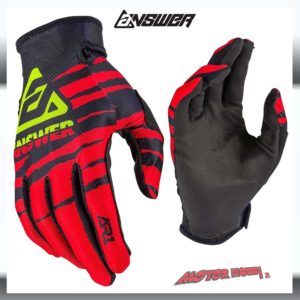 GUANTI CROSS ENDURO ANSWER RACING AR1 PRO RED BLACK HYPER ACID