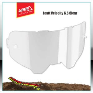 LENTE RICAMBIO CHIARA LEATT VELOCITY 6.5 – 5.5 – 4.5 CLEAR