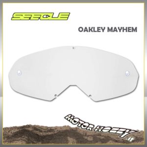 LENTE SEECLE CLEAR COMPATIBILI CON MASCHERE OAKLEY MAYHEM