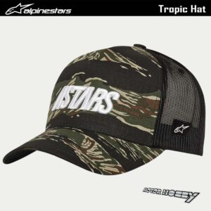 CAPPELLO ALPINESTARS TROPIC HAT MILITARY BLACK TAGLIA UNICA