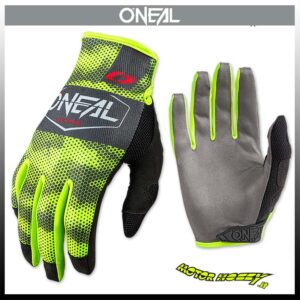 GUANTO GLOVE CROSS MAYHEM O’NEAL COVERT CHARCOAL NEON YELLOW