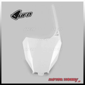TABELLA PORTANUMERO ANTERIORE UFO HONDA CRF 250R-RX 18-19/CRF 450R-RX 17-19 BIANCO