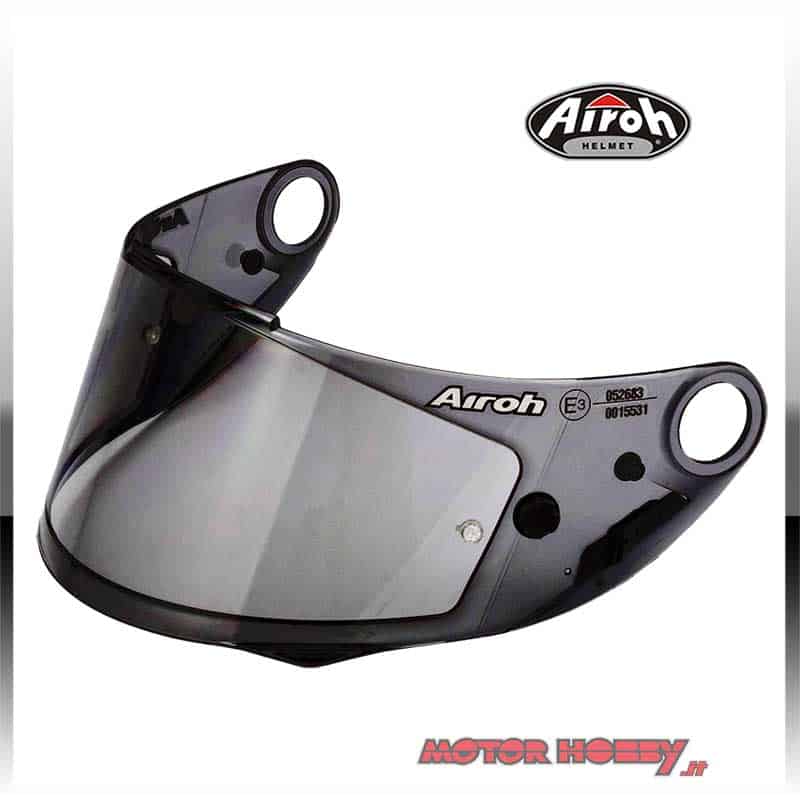 VISIERA ORIGINALE CASCO AIROH GP500 ANTIGRAFFIO DARK SMOKE 05GPFS –  Motorhobby