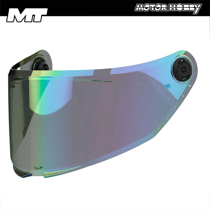VISIERA ORIGINALE CASCO MT THUNDER 4 SV – STINGER 2 – BRAKER SV A SPECCHIO IRIDIUM