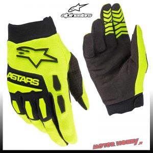 GUANTO CROSS ENDURO ALPINESTARS FULL BORE GLOVES NERO GIALLO FLUO