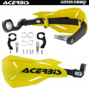 PARAMANI ACERBIS X-FACTORY BARRA IN ACCIAIO (KIT D.22mm D.28.6mm) GIALLO NERO