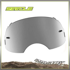 LENTE SEECLE A SPECCHIO COMPATIBILI CON MASCHERE OAKLEY AIRBRAKE COLORE GRIGIO