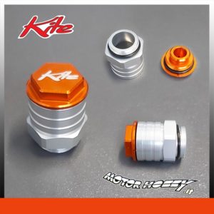 SERBATOIO OLIO FRENO POSTERIORE MAGGIORATO KITE KTM EXC EXCF SX SXF COLORE ARANCIO