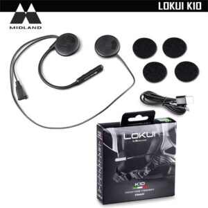 AURICOLARE BLUETOOTH SINGOLO MIDLAND LOKUI K10 PER CHIAMATE E MUSICA