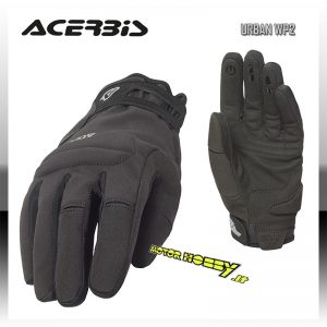 GUANTI STRADA INVERNALE IMPERTMEABILE ACERBIS URBAN WP2 NERO