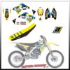KIT GRAFICHE + COPERTINA BLACKBIRD WORLD RESTYLE SUZUKI RMZ 250 10-18  8319R7