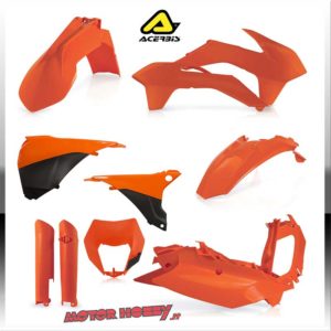 KIT PLASTICHE FULL KIT ACERBIS KTM EXC- EXCF 2014 - 2015 ARANCIO