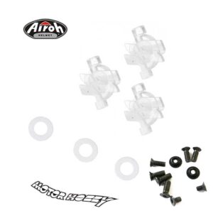 KIT VITI RICAMBIO FRONTINO CASCO AIROH AVIATOR 2.1/2.2/TWIST TRASPARENTI