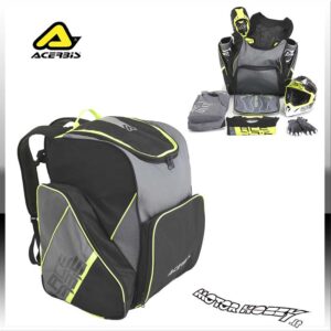 ZAINO BORSONE PORTA ATTREZZATURA ACERBIS JERLA NERO GIALLO FLUO 102 LITRI