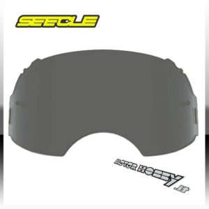 LENTE SEECLE SCURA SMOKE COMPATIBILI CON MASCHERE OAKLEY AIRBRAKE