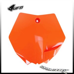 TABELLA PORTANUMERO ANTERIORE UFO KTM SX-SXF 2007-2012 ARANCIO