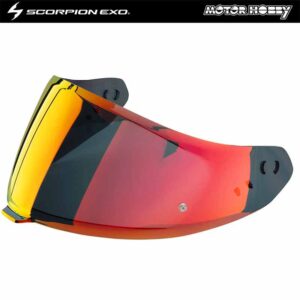 VISIERA SPECCHIATA RED CASCO SCORPION GT SP AIR – EXO 530 AIR -EXO 1500 AIR