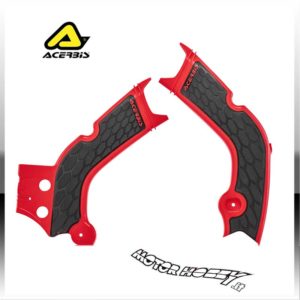 PROTEZIONE TELAIO ACERBIS X-GRIP HONDA CRF 250R 20-21 / CRF 450R 19-20 ROSSO NERO
