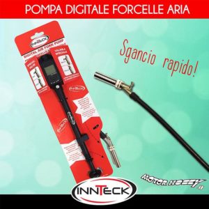 POMPA DIGITALE INNTECK SHOCK PUMP VSP PER FORCELLE SHOWA SFF E KAYABA A SGANCIO RAPIDO PSF FINO A 300 PSI