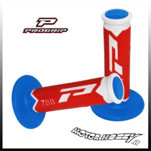 MANOPOLE PRO GRIP MOD. 788 TRIPLA DENSITA’ BIANCO ROSSO BLU CHIARO