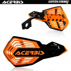 PARAMANI ACERBIS UNIVERSALE X-FUTURE + KIT MONTAGGIO NERO ARANCIO