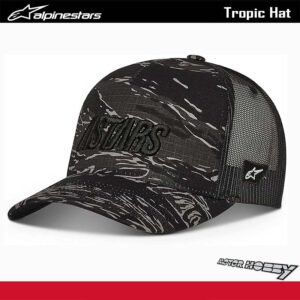 CAPPELLO ALPINESTARS TROPIC HAT CHARCOAL BLACK TAGLIA UNICA