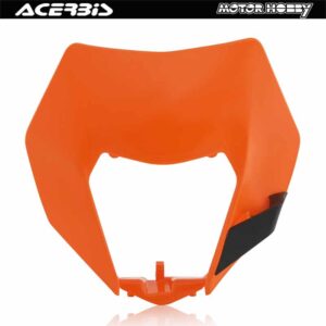 MASCHERINA PORTAFARO ACERBIS KTM EXC EXCF 2014-2016 ARANCIO