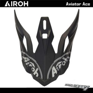 TETTUCCIO FRONTINO RICAMBIO PER CASCO AIROH AVIATOR ACE BLACK