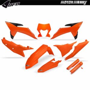 FULL KIT PLASTICHE UFO PLAST KTM EXC EXCF 2026 ARANCIO