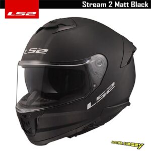 CASCO INTEGRALE LS2 FF808 STREAM II MATT BLACK ECE 22.06 - XL
