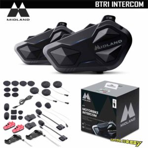 COPPIA INTERFONO MIDLAND BRT1 INTERCOM SPEAKER RCF FINO A 800 METRI ECE 22.06