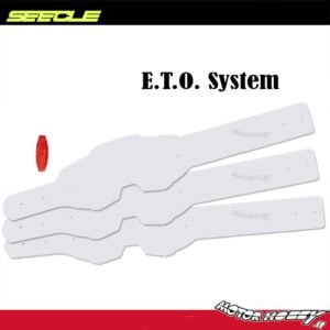 SEECLE KIT E.T.O. SYSTEM TEAR-OFF ECOLOGICO ETOS PER MASCHERE 100% ARMEGA 50 PEZZI
