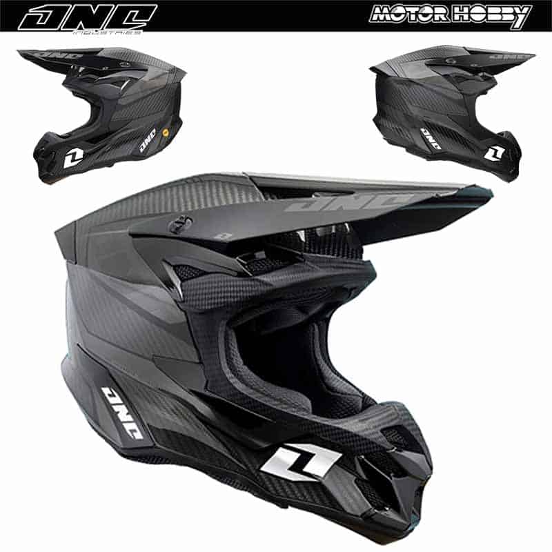 CASCO CROSS ENDURO MOTARD ONE INDUSTRIES X-197 CARBON BLACK ONYX