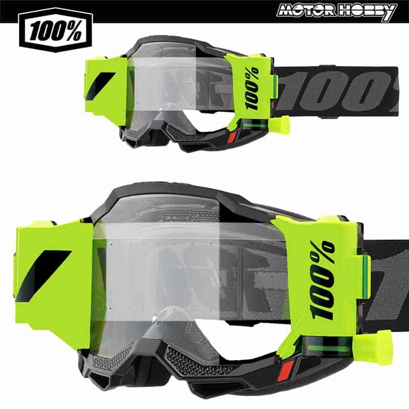 MASCHERA 100% ACCURI 2 FORECAST SYSTEM ROLL-OFF NERO