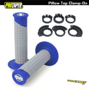 MANOPOLE PROTAPER CLAMP-ON GRIPS PILLOW TOP COLORE BLU NERO