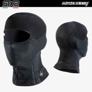 SOTTOCASCO INTEGRALE ESTIVO LEGGERO SIX2 BT DBXL V2 BLACK DARK GREY