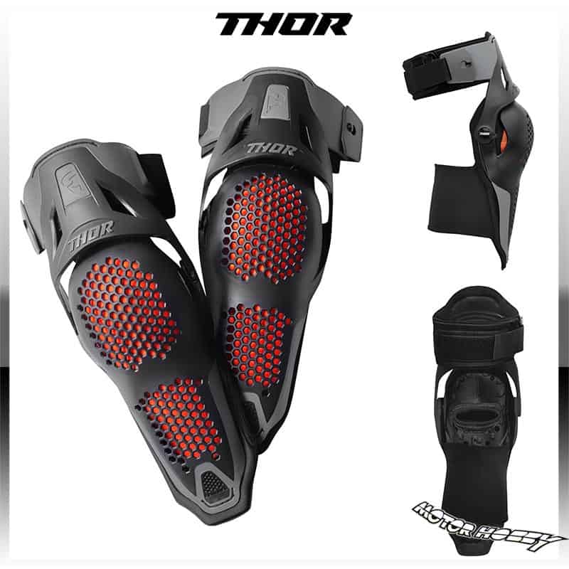 GINOCCHIERE SNODATE OFF ROAD CROSS ENDURO MTB THOR SENTINEL NERO