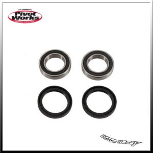KIT CUSCINETTI + PARAOLIO PIVOT WORKS PER RUOTA ANTERIORE HONDA CRF 02-04 KTM SX 00-02