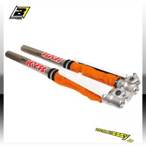 PROTEZIONE FORCELLA BLACKBIRD FORK SEAL PROTECTOR LUNGO DIAMETRO 45/50 MM ARANCIO