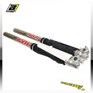 PROTEZIONE FORCELLA BLACKBIRD FORK SEAL PROTECTOR LUNGO DIAMETRO 45/50 MM NERO
